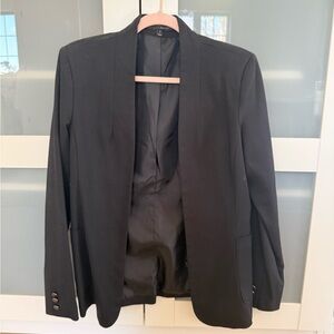 Elegant Black Womans Blazer